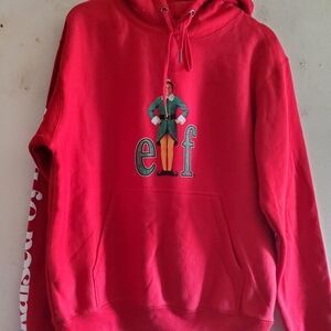 ELF Warner Bross  Bright Red Men's Hoodie